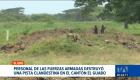 El espacio de mil metros de longitud localizado en El Guabo era presuntamente empleado por grupos delictivos para operaciones con aeronaves. Un reportaje de Ericka Vera