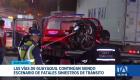 Dos accidentes viales registrados en Guayaquil provocaron la muerte de dos personas y reaviva el debate sobre el control de velocidad. Un reportaje de Paula Kuhn