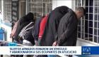 Nueve presuntos delincuentes fueron aprehendidos tras someter y maniatar a los ocupantes de un vehículo en el noroccidente de Quito. Un reportaje de Juan Miguel Rodríguez