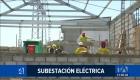La construcción de la infraestructura eléctrica avanza en la ciudad para optimizar la distribución de energía en el sector. Un reportaje de Bernarda Cevallos