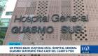 Preocupación en el Hospital Guasmo Sur tras el deceso de un recluso que se encontraba bajo custodia médica. Se investigan las circunstancias del hecho. Un reportaje de Camila Guevara