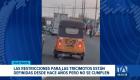 Placas tapadas, falta de casco de protección y circulación no autorizada de tricimotos son faltas cotidianas en las calles de Guayaquil. Un reportaje de Ever Moreira