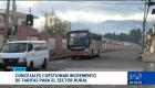 Pese a la suspensión del debate en el Municipio, ciudadanos y concejales expresaron preocupación sobre el costo del pasaje hacia los sectores rurales. Un reportaje de Stephany Paz