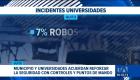 El Municipio de Quito respondió al llamado de las universidades y generó acuerdos para la seguridad. Entre los compromisos consta el despliegue de controles intensivos. Un reportaje de Nathalie Jiménez
