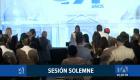 La Sesión Solemne se realizó en el palacio de la ciudad. Pocas autoridades estuvieron presentes en el acto. Un reporte de Bernarda Cevallos