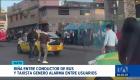 Un enfrentamiento entre dos conductores en el sector de Carapungo generó rechazo ciudadano. Los vecinos afirman que estas riñas son recurrentes. Un reportaje de Gustavo Jaramillo
