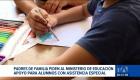 Familiares de estudiantes con discapacidades solicitan al Ministerio de Educación la contratación de docentes de apoyo. Un reportaje de Brigette Mancheno