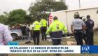 Un accidente de tránsito registrado en la red vial que conecta Manabí con Guayaquil reaviva la preocupación sobre la alta siniestralidad en la zona. Un reportaje de Jazmín Solís