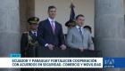 Los mandatarios de Ecuador y Paraguay se reunieron en Quito para tratar temas de seguridad, comercio y movilidad humana entre ambas naciones. Un reportaje de María Gracia Chacón