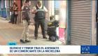 Un cruce de balas registrado en el sur de Quito alarma a la ciudadanía. La Policía investiga los móviles del atentado. Un reportaje de Gustavo Jaramillo