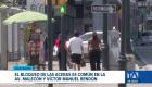 Conductores y peatones expresan su malestar ante el uso indebido del espacio público en Guayaquil. Un reportaje de Jazmín Solís