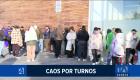 Filas de hasta 400 personas y largas esperas persisten en las inmediaciones de la Plataforma Gubernamental Sur para la emisión de licencias. Un reportaje de Lucía Clavijo
