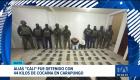 Un enfrentamiento entre grupos delictivos culminó la captura de alias 'Cali'. Investigaciones señalan que la droga pretendía ser enviada hacia Países Bajos. Un reportaje de Brigette Mancheno