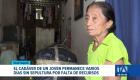 El cuerpo de un ciudadano abandonado en el inmueble de una adulta mayor permanece sin recibir sepultura por falta de recursos económicos. Un reportaje de Paula Kuhn