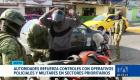 Las Fuerzas Armadas y la Policía Nacional intensifican su presencia en los puntos más críticos de la capital para frenar la violencia y la delincuencia. Un reportaje de Ismenia Solórzano