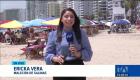 Un nuevo hecho de sangre empañó la jornada turística en la provincia de Santa Elena, donde la víctima fue atacada mientras disfrutaba del mar. Un reportaje de Ericka Vera