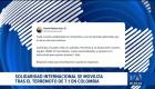 La ONU confirmó la activación de sus protocolos de ayuda técnica y de emergencia para Colombia. Las operaciones de rescate continúan. Un reportaje de Ismenia Solórzano
