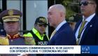 Durante la ceremonia militar del 10 de agosto, el gobierno ratificó el apoyo para enfrentar las estructuras del crimen organizado. Un reportaje de Juan Miguel Rodríguez