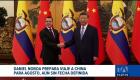La visita oficial busca destrabar las sanciones a empresas exportadoras e impulsar oportunidades dentro del Tratado de Libre Comercio con el gigante asiático. Un reportaje de Belén Merizalde
