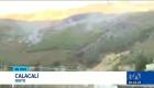 Equipos de socorro laboran intensamente en los sectores de Calacalí y San Antonio de Pichincha para contener el avance del fuego. Las condiciones del viento y el terreno dificultan las labores de sofocación. Un reporte de Gustavo Jaramillo