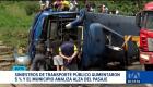 Entre enero y julio de 2026, los accidentes en unidades urbanas se incrementaron en relación al mismo periodo de 2025. Un reportaje de María Gracia Chacón