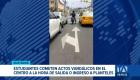 Los enfrentamientos y desmanes estudiantiles generan preocupación en los moradores del centro de Guayaquil. Exigen una intervención de las autoridades. Un reportaje de  Jazmín Solís