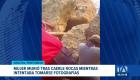 El hecho ocurrió en Manabí cuando el desprendimiento de una estructura rocosa atrapó a la víctima. La mujer intentaba tomarse fotografías. Un reportaje de Jazmín Solís