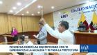 La fase de registro electoral culminó oficialmente en la capital. Diez aspirantes buscarán al alcaldía de Quito y diez competirán por la Prefectura de Pichincha. Un reportaje de Belén Merizalde
