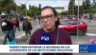 La Policía prepara el resguardo de las instituciones educativas para el nuevo año lectivo en Quito. Un reportaje de Nathalie Jiménez