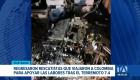 El equipo USAR ECU-11 retornó al país luego de cumplir labores humanitarias en Colombia. Lograron la recuperación de tres cuerpos bajo los escombros. Un reportaje de Camila Guevara