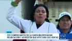 Los vendedores autónomos autorizados del parque aseguran que ser movidos de sus puestos habituales dejará el paso libre a las ventas informales. Un reportaje de Nathalie Jiménez