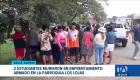 Una riña entre los jóvenes terminó en tragedia. Versiones preliminares señalan que el altercado respondería a motivos sentimentales. Un reportaje de Jazmín Solís