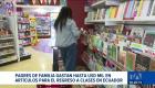 Un informe detalla los elevados costos para equipar a los estudiantes en el nuevo año lectivo. Un reportaje de Ismenia Solórzano