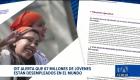 Un informe indica que existen 67 millones de jóvenes desempleados en el mundo. Además, concluye que los avances tecnológicos reconfiguran el mercado laboral. Un reportaje de Belén Merizalde