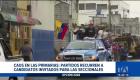 Las elecciones internas de las organizaciones políticas quedaron inconclusas en varios casos, dando paso a la inscripción de figuras invitadas. Para consultar información y cronogramas, se puede visitar el portal del Consejo Nacional Electoral.
Un reportaje de Belén Merizalde