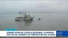 Las variaciones en las condiciones del mar complejas la labor de los pescadores, quienes enfrentan un panorama cada vez más difícil para su trabajo. Un reportaje de Camila Guevara