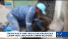 La EPMAPS alertó sobre delincuentes que utilizan la imagen institucional para exigir cobros indebidos a los usuarios.  Un reportaje de Nathalie Jiménez