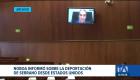El exministro arribó cerca de la medianoche desde Estados Unidos tras la negativa de asilo y fue trasladado a la Cárcel del Encuentro. Un reportaje de Catalina García