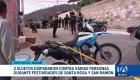 Dos hombres armados dispararon contra varias personas en las festividades de Santa Rosa y San Ramón, en la provincia de Manabí. Un reportaje de Daniel Moreira