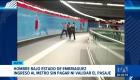 La AMC inició un proceso sancionatorio contra el usuario tras detectar la falta en el Metro de Quito.  Conozca qué conductas están prohibidas y son sancionadas. Un reportaje de Mayli Rosas