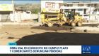 La reasfaltación, soterramiento y arborización en Conocoto no cumplió la fecha de entrega, manteniendo la afectación a los negocios del sector. Un reportaje de Mishell Villacís