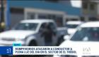 Dos hombres armados intentaron robar el teléfono móvil de un conductor, destruyeron los cristales del vehículo antes de darse a la fuga. Un reportaje de Mishell Villacís