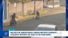 La víctima se opuso a entregar sus pertenencias y fue arrastrada varios metros por dos personas en moto, los vecinos piden mayor patrullaje en el sector. Un reportaje de Mateo Paredes