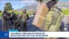 Labores de inteligencia militar en la parroquia Ascázubi permitió el decomisó de cargamento valorado en más de USD 1.5 millones en el mercado local. Un reportaje de Juan Miguel Rodríguez