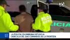 El cabecilla fue capturado tras un operativo conjunto, Tiene una notificación roja de Interpol debido a delitos de secuestro transnacional. Un reportaje de Jairo Jácome