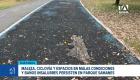 Pese a que Parques EP indica que ha ejecutado obras de mantenimiento, un recorrido de este noticiero constató que el deterioro y la falta de limpieza en el Parque Samanes. Un reportaje de Camila Guevara