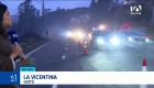 El incendio forestal registrado en el sector de La Vicentina fue controlado pero no liquidado en su totalidad. El cierre vial se mantiene hasta el medio día. Un reporte de Brigette Mancheno