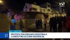 Moradores realizaron una manifestación para exigir el cierre del lugar. La Policía Nacional tuvo que intervenir para resguardar el orden e impedir desmanes. Un reportaje de Iván Rodríguez