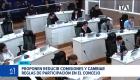 A ocho meses de finalizar el período, los ediles proponen sesiones conmemorativas virtuales, delimitación de comisiones e intervenciones directas de sus asesores. Un reportaje de Stephany Paz