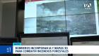 Bomberos de Quito suman herramientas tecnológicas para optimizar el monitoreo y la respuesta inmediata ante siniestros forestales. Un reportaje de Mishell Villacís